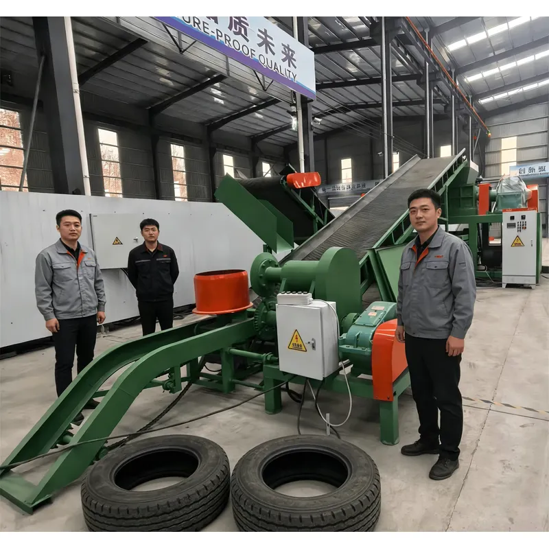 Heavy Equipment Tires - Mesin Penghancur Ban Industri / Pencacah