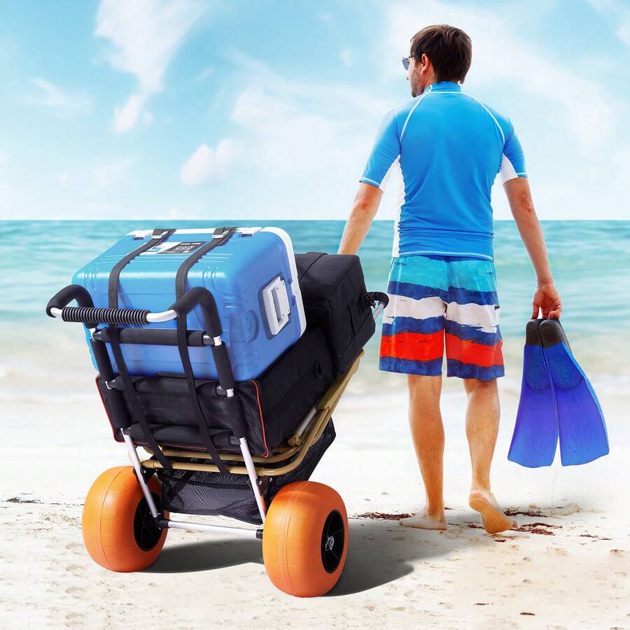 Heavy Equipment Tires - Gerobak Pantai Dengan Roda Besar Untuk
