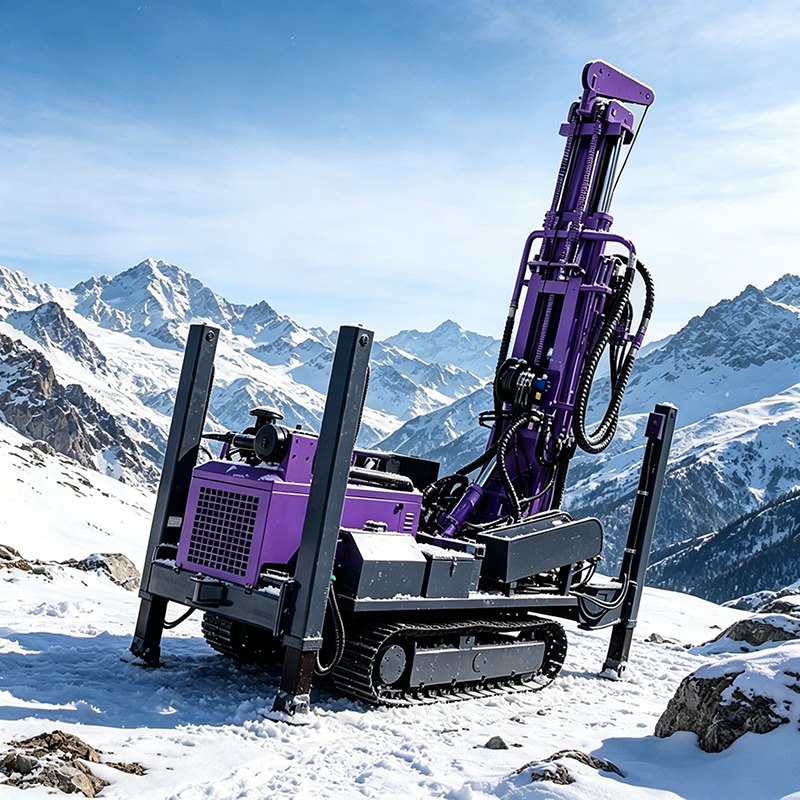 Heavy Equipment Drilling Rig - Rig Pengeboran Sumur Air Tipe Crawler