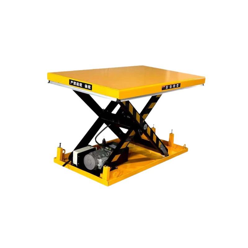 Heavy Equipment Transporter - Meja Angkat Gunting Tetap Tipe Heavy
