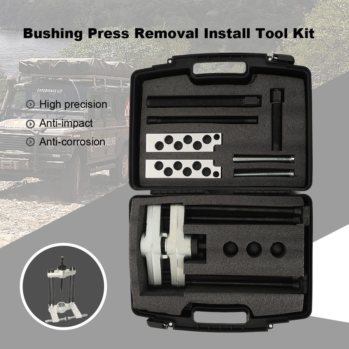 Heavy Equipment Transporter - King Pin Press untuk Truk Tugas