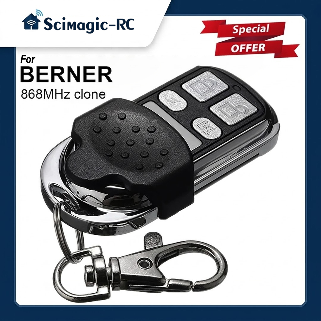 Heavy Equipment Garage - Berner 868 Mhz pembuka pintu garasi