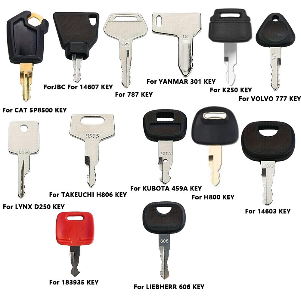 Heavy Equipment Used - 13PCS Set Kunci Pengganti Mesin Konstruksi,