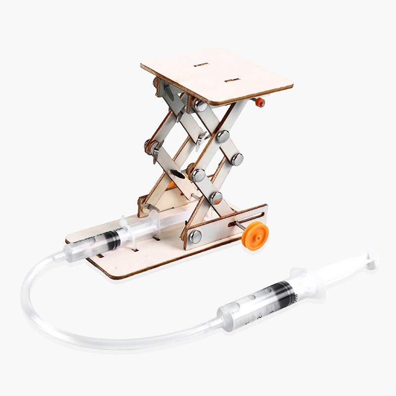 Hydraulic Floor Jack - 1 buah DIY percobaan hidrolik mengangkat