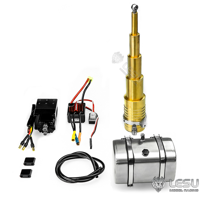 Sistem hidrolik 1/14 LESU truk - Hydraulic Floor Jack ulasan dan harga