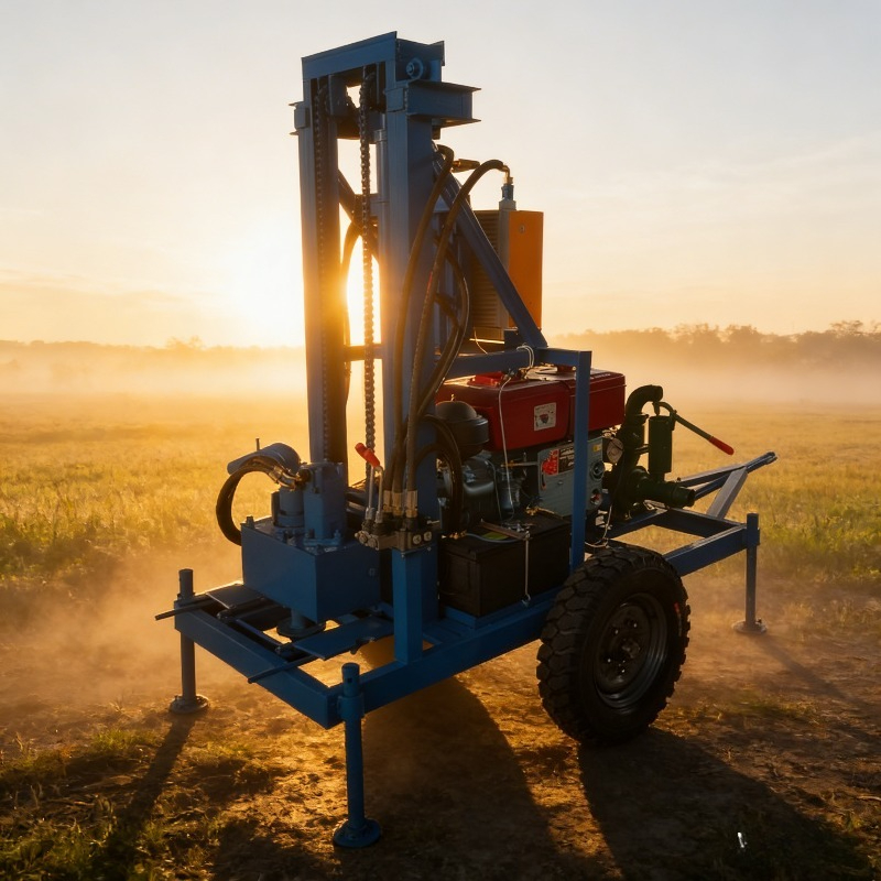 Rig Pengeboran Sumur Air Berli - Heavy Equipment Drilling Rig ulasan dan harga