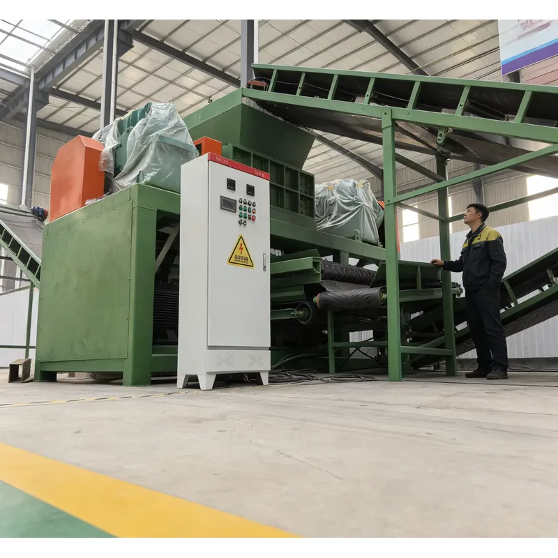 Mesin Penghancur Ban Industri  - Heavy Equipment Tires ulasan dan harga