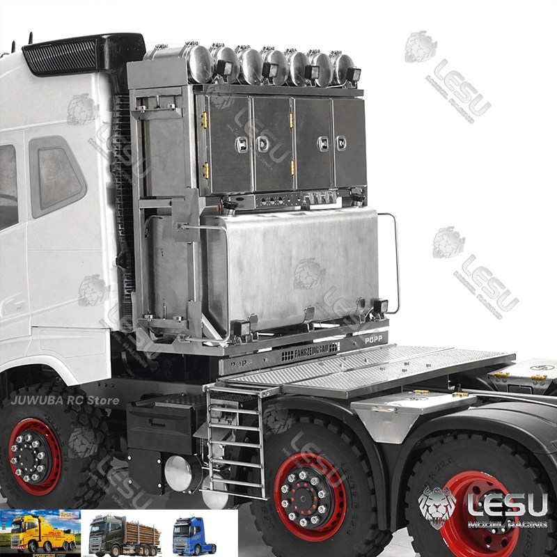 1/14 RC Truk Logam Rak Peralat - Dump Truck Heavy Equipment ulasan dan harga