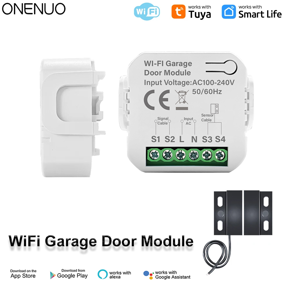 Smart Tuya WiFi Saklar Pintu G - Heavy Equipment Garage ulasan dan harga