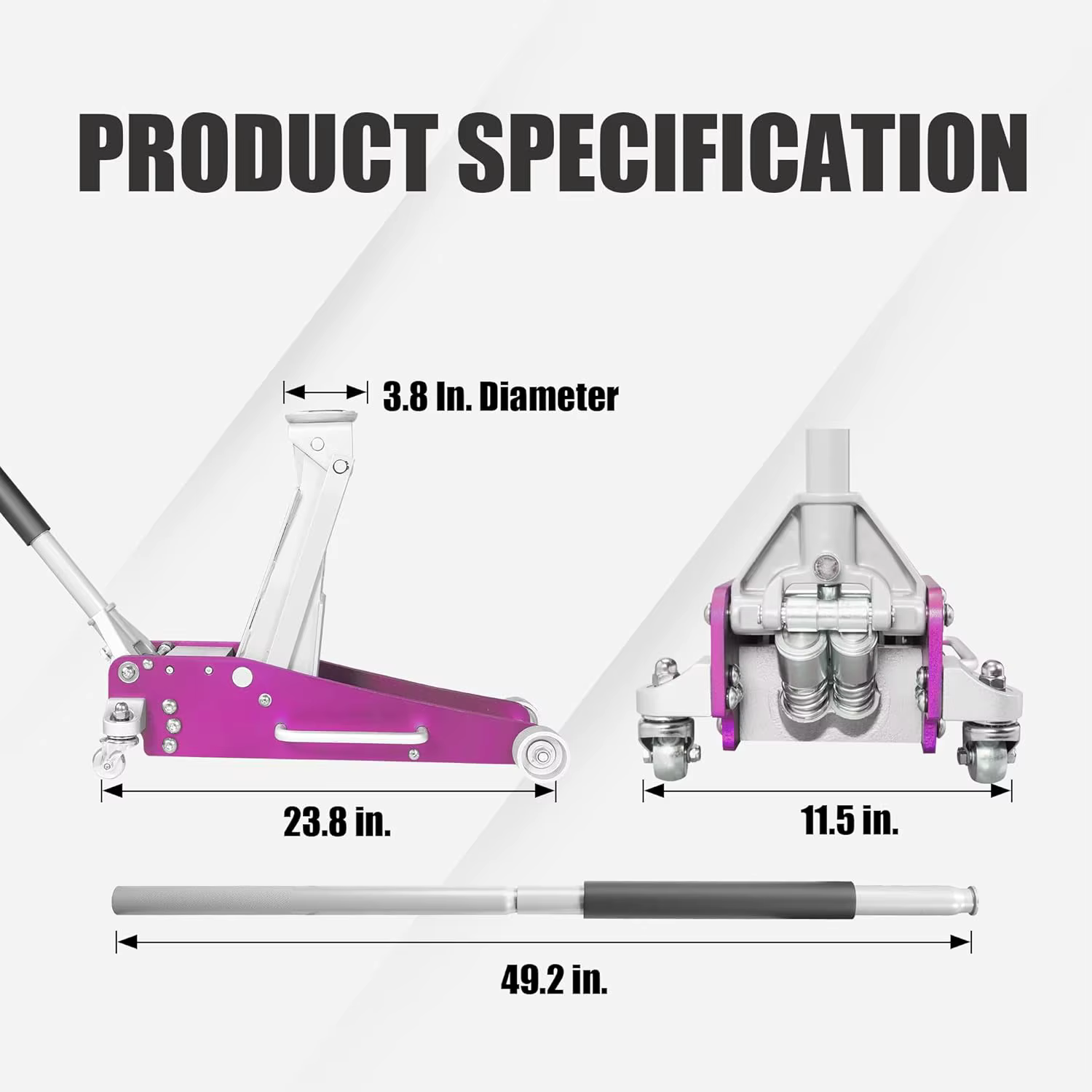 Dongkrak Lantai Balap Aluminiu - Hydraulic Floor Jack ulasan dan harga