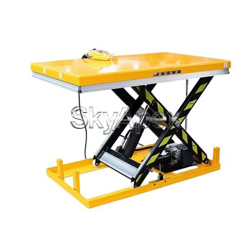 Meja Angkat Gunting Tetap Tipe - Heavy Equipment Transporter ulasan dan harga