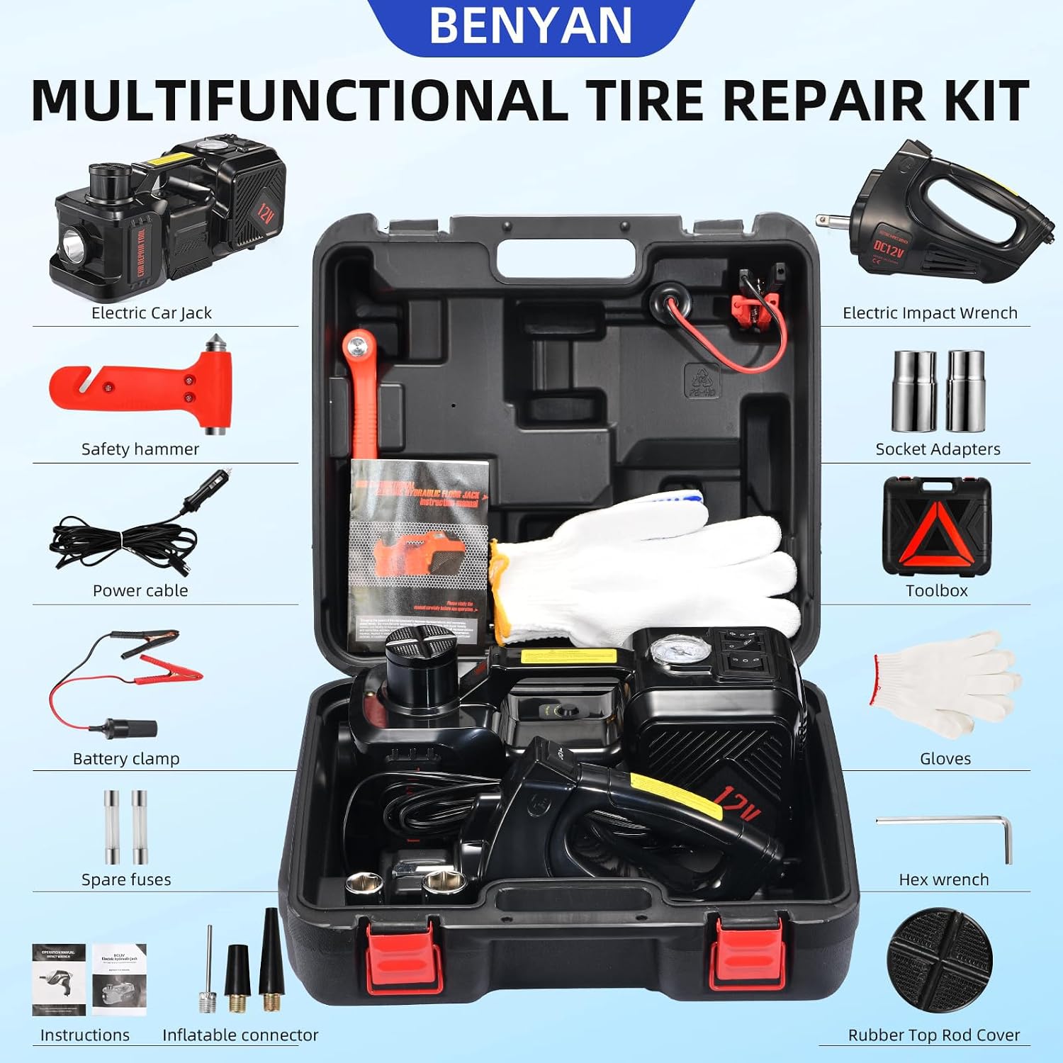 Kit Dongkrak Mobil Listrik 5 T - Hydraulic Floor Jack ulasan dan harga