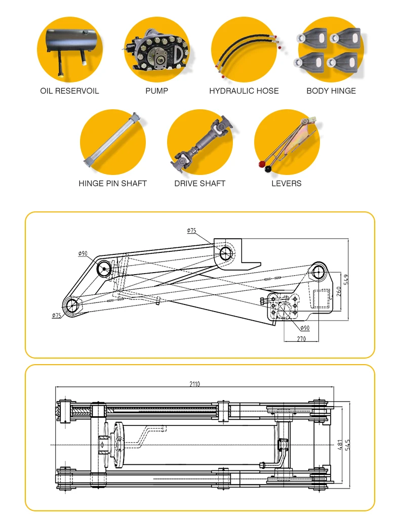 Kit Hidrolik Pengangkat Guntin - Dump Truck Heavy Equipment ulasan dan harga